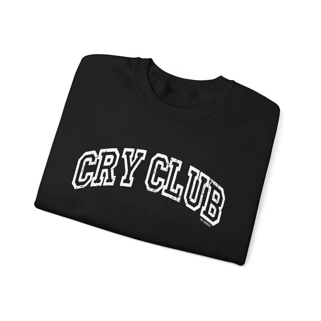 cry club crewneck sweatshirt