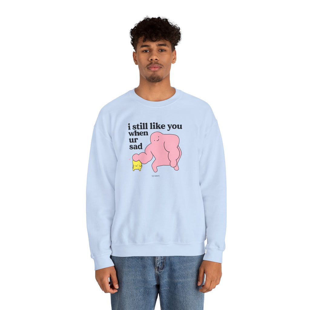 i still like you when you're sad - crewneck sweatshirt - unisex
