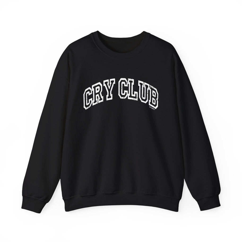 cry club crewneck sweatshirt