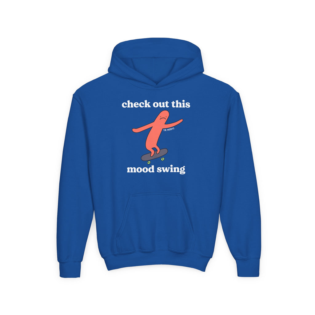 CHECK OUT THIS MOOD SWING YOUTH HOODIE